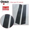 8Pcs Car Door Window Pillar Posts Trim Cover for Honda Civic 2012 2013 2014 2015 BC Column Sticker Accessories