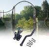 Easy Install Self-Locking Gate Latch Durable Fence Bolt Lock Heavy Gate Latch Kit  Wooden Fences