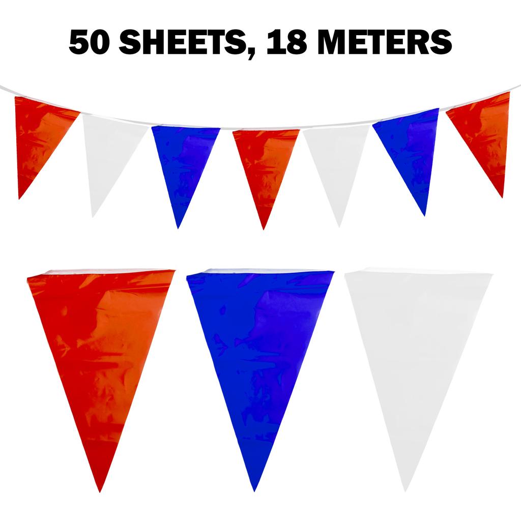 Wimpelkette, Flagge, Spendenaktionen für Feiern, Heimdekoration, Partyzubehör, dreieckig, Wandkunst, PE, rot, Dekoration