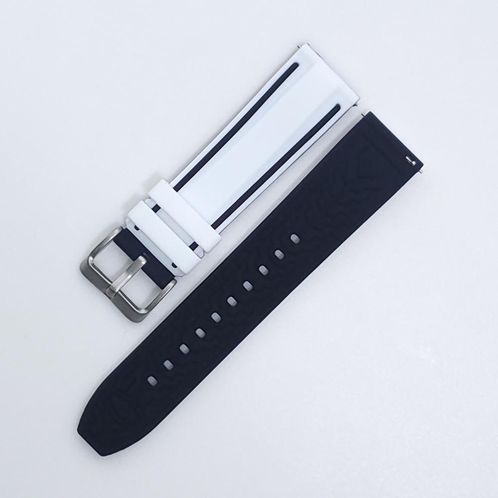 20mm 22mm 24mm Silicone Rubber Strap For Ticwatch Pro 5 Watch Band For Ticwatch Pro 3 Ultra GPS LTE/GTX/GTH 2/E3 Wristband