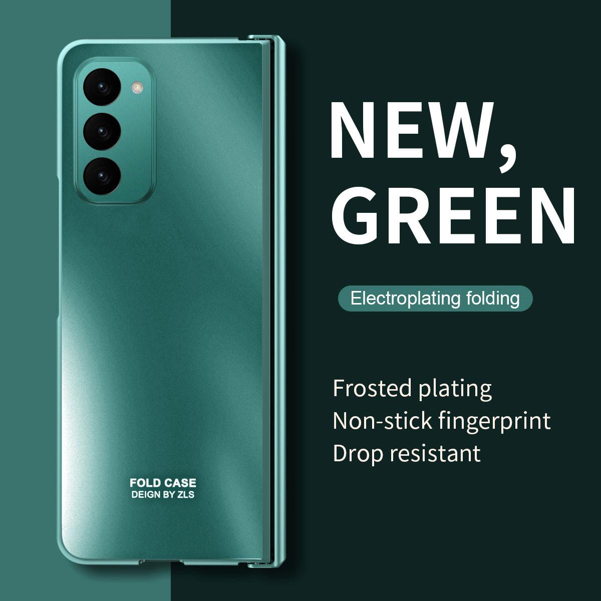 

Для Samsung Z Fold 5 Складной защитный шарнирный чехол для мобильного телефона Samsung Galaxy Z Fold 5 Fold5 Стеклянная пленка на весь корпус For Samsung Z Fold 5