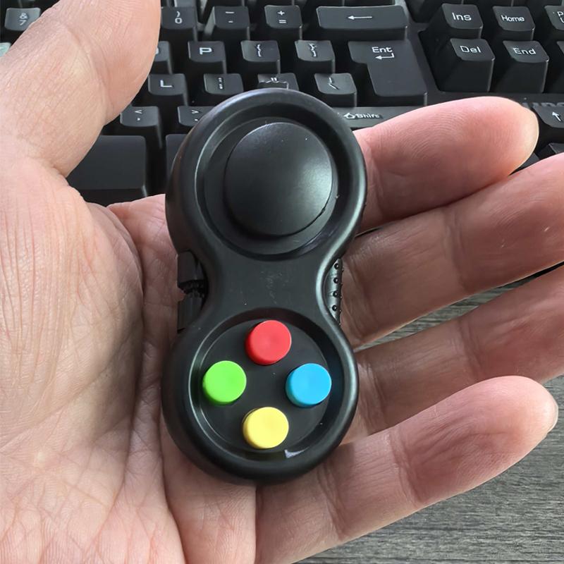 Fidget Game Controller Relieve Stress And Anxiety Autism ADHD Promotes Focus Cool Gadgets Adults Teens Boys Girls