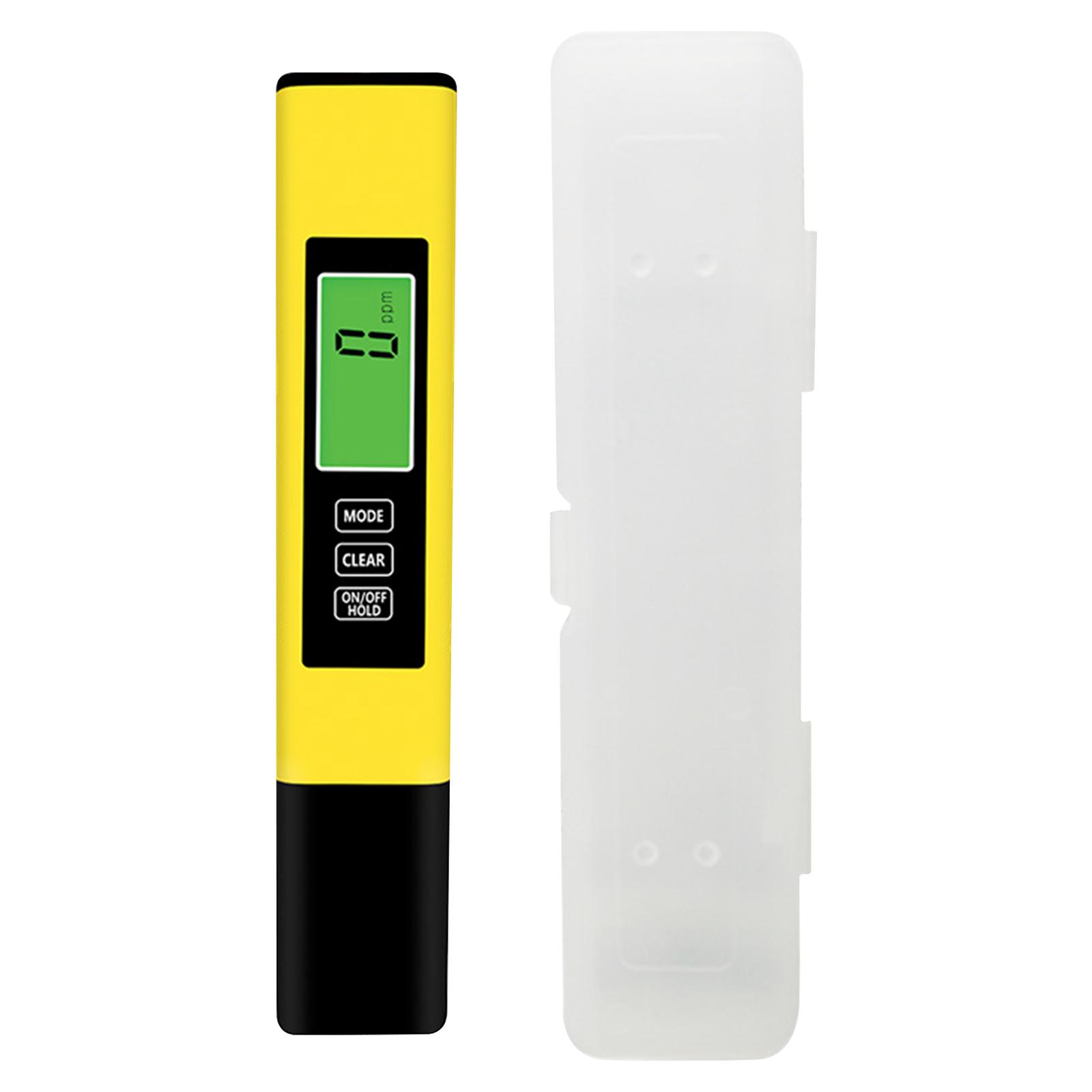 

A New 4-in-1 Digital Water Quality , A Portable Water Quality With A Color Display For Conductivity/temperature. One Size жовтий