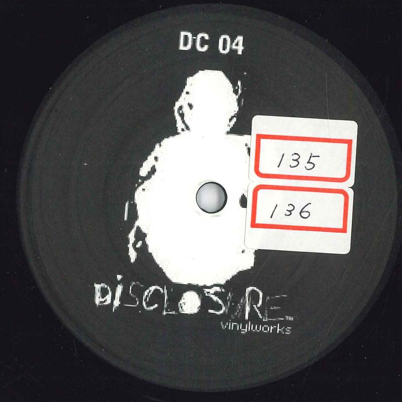 

12inch Record SERGY CASTTLE IVANL I. VILLASANT The Return EP DC04 DISCLOSURE VIN 2009 Spain Dance Electronica Used