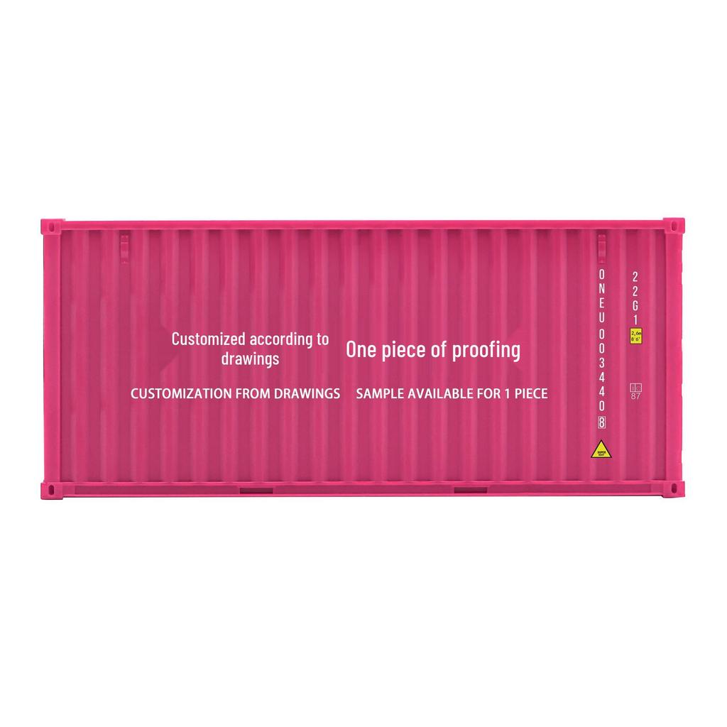 20ft ONE Model Ornament Cargo Container Storage Box Desktop Pen & Business Card Holder