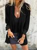 2024 Autumn Casual Loose Lapel Denim Jacket