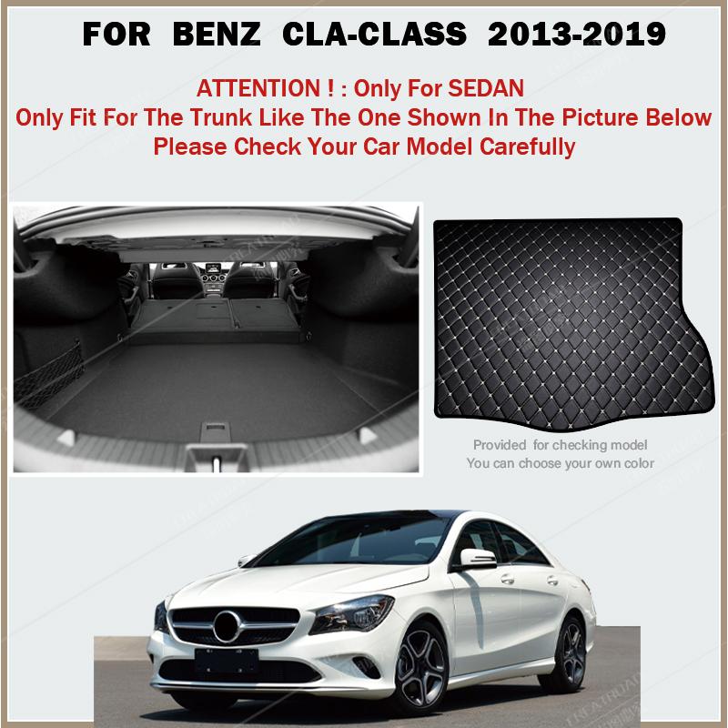 Kofferraummatte für Benz CLA-Klasse C117 Limousine 2013 2014 2015 2016 2017 – Cargo-Liner, Teppich, Innenteile, Zubehör