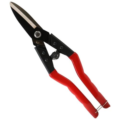SK11 Easy-Cut Metal Scissors, Straight Blade, 250mm, SR-250S, with Spring