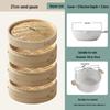 Xiehe 3-Tier Bamboo Steamer Set