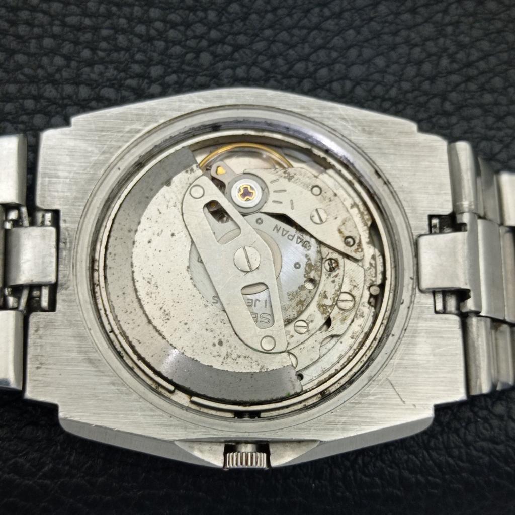GENUINE VINTAGE SEIKO 5 AUTOMATIC JAPAN 6119C MENS ORIGINAL DIAL WATCH A702417-5 R124-a702417
