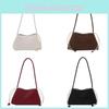 Retro Pu Crossbody Bag For Women With Woven Design And Magnet Closure For Daily Use