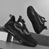 Drehknopf Mesh Sneaker für Herren im Sommer Jugendliche Knöchelhoch Luftpolster Stoßdämpfende Laufschuhe
