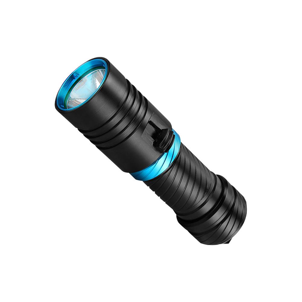 L2 Wick Professional Diving Flashlight Amphibious Torch Light Powerful Flash Light Waterproof Flashlight Underwater Lantern