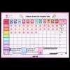 Deli Kids Magnetic Habit Tracker Whiteboard