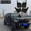 4pcs Car Mud Flaps for Jeep Wrangler JK 2007~2017 Mudguard Splash Guards Fender Mudflaps Auto