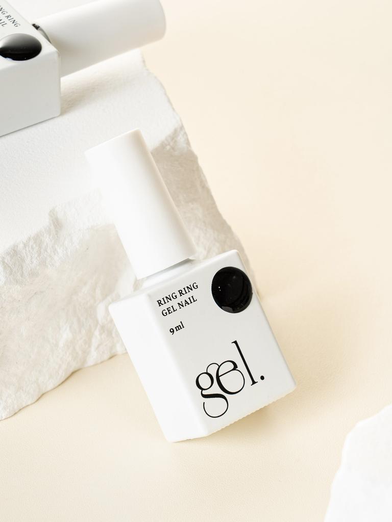 Ringring One-Step Gel Nail Polish - Midnight Black (9ml)