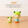 Sapo Kokeshi Interior Dia dos Pais Amuleto da Sorte Estatueta Presente Itens Fofos Animal Entrada Compacto Item de Boa Sorte Kokechi Naruru Michael Conjunto Usaburos