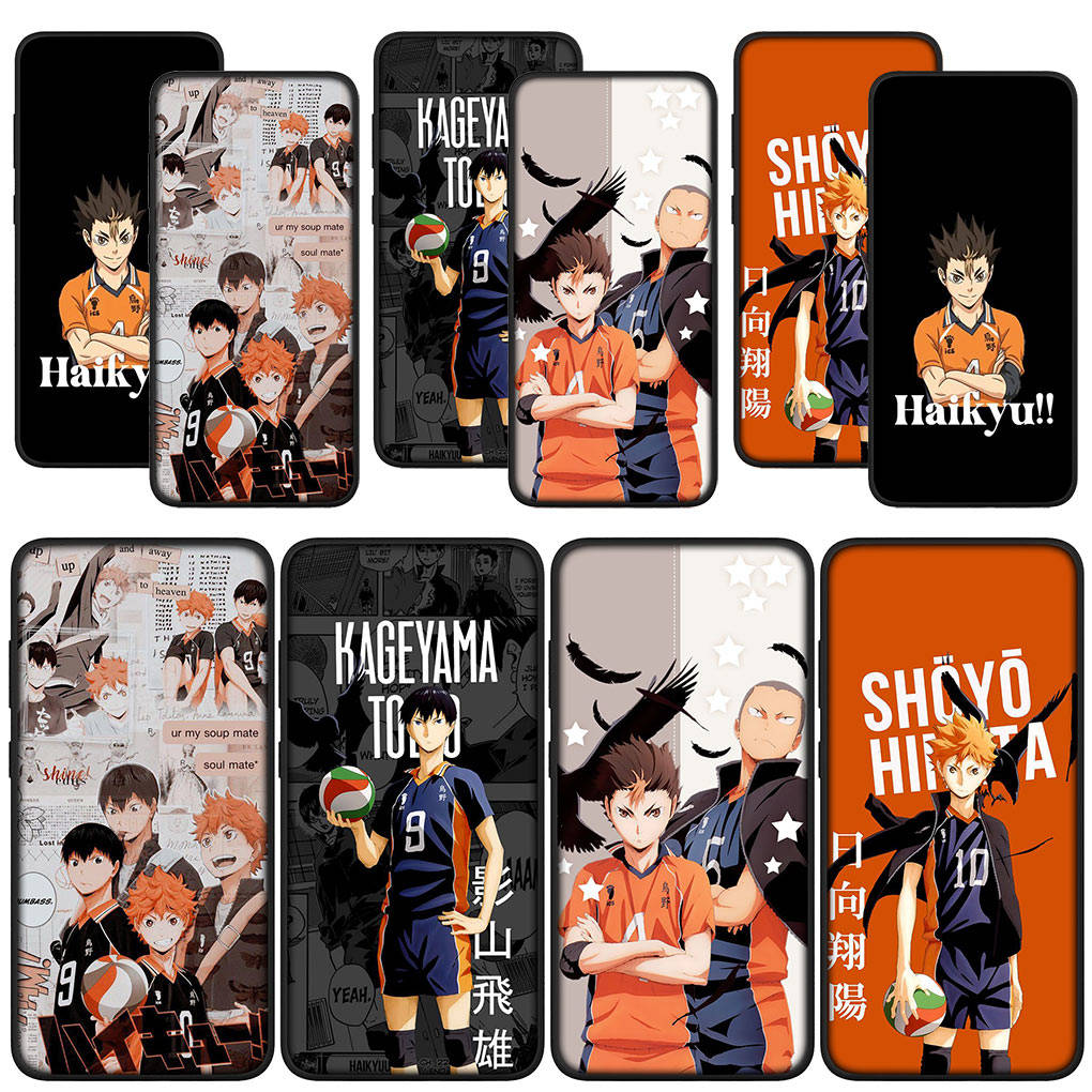 

для Samsung Galaxy S24 S23 S20 FE iPhone 15 14 Xiaomi Redmi 12C 13C Note 13 12 11 Pro Max X 8 7 9 10 XR OPPO A15 Huawei чехол для телефона Haikyuu аниме-чехол