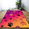Cat Paw Print Area Rug – Soft Non-Slip Plush Mat for Bedroom, Living Room, Sofa Side, Kids' Play Area, Fluffy Home Decor Carpet