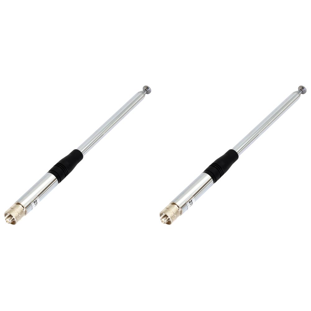 1/2/3Pcs 27MHz Telescopic/Rod HT Antennas SMA Female 23cm-130cm 2.15dB High Gain Walkie Talkie Handheld Extended CB Antenna