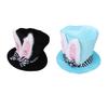 Bunny Ear Top Hat Costume Easter Hat Photography Prop for Tea Party Cosplay Bunny Themed Event