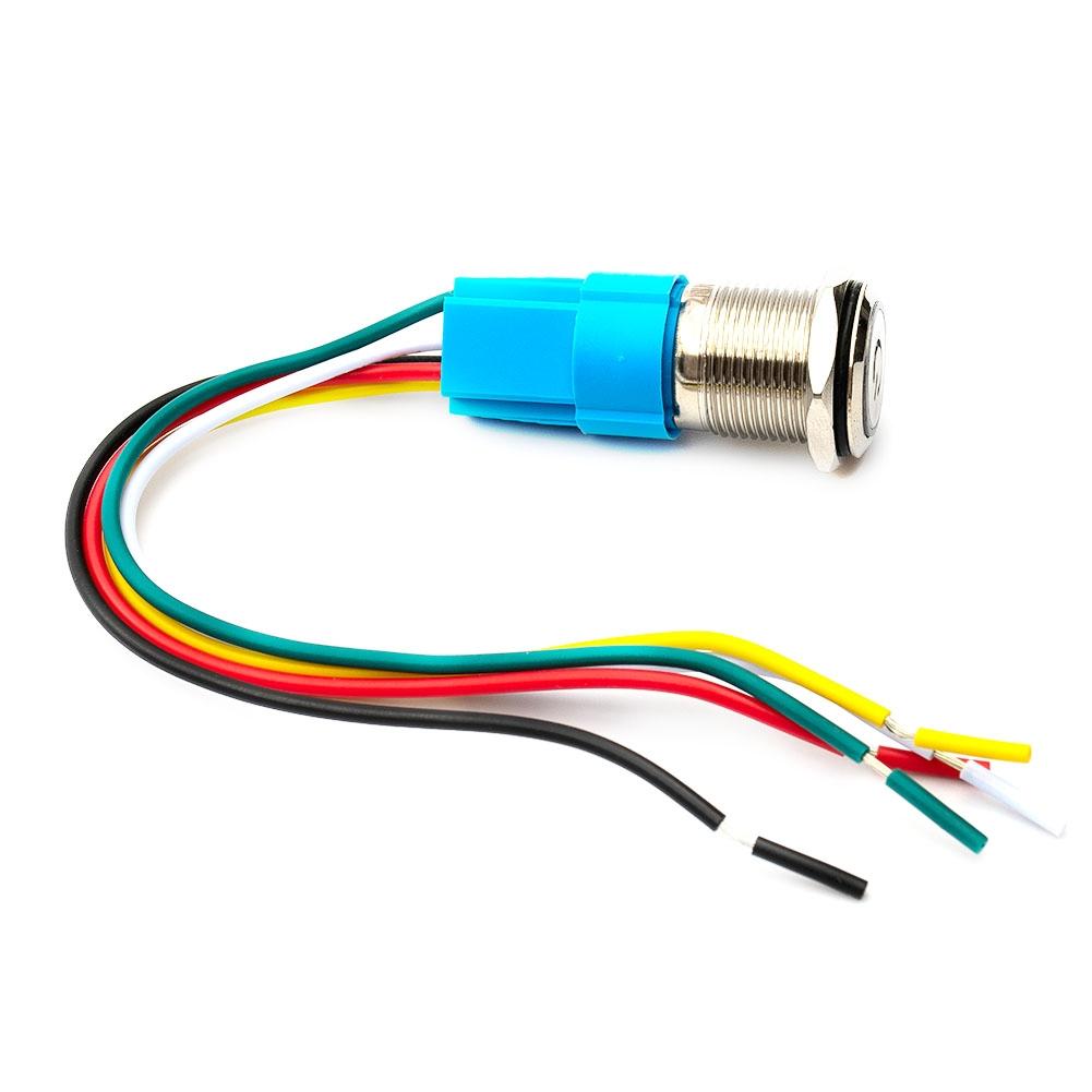 Druckschalter Netzschalter mit Kabelbuchse Kabelbaum