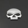 Car motorcycle personalized modification car logo metal skull ghost head eagle wings decorative car sticker scratch sticker