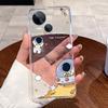 Casing For Tecno Spark 10 5G KI8 Case Aesthetic Cute Cat Fashion Transparent Silicone Cover For Tecno Spark 10 5G Phone Case K18