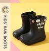Children's Rain Boots   Cute Cartoon Decoration Boys Girls Rain Boots EVA Kids Water Shoes  DIY Waterproof Shoes