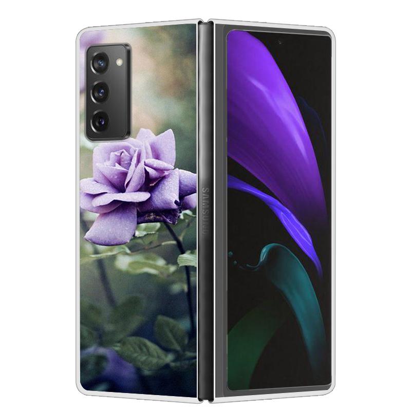 Cool Case For Samsung Z Fold 6 5 4 3 Case Hard Clear Plastic Cover For Samsung Galaxy Z Fold 2 5 6 Phone Case Funda ZFold2 Coque