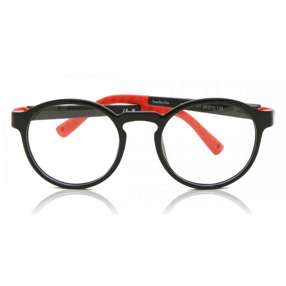 

Full Rim Oval Black Smartbuy Kids Bubbles Rb8007 C1 Fashion Kids Eyeglasses /45-19-130
