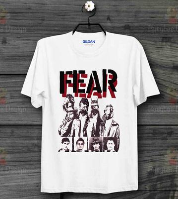 Fear Nieuwe Band Muziek Punk Hardcore Rock Retro Metal COOL UNISEX T SHIRT B283