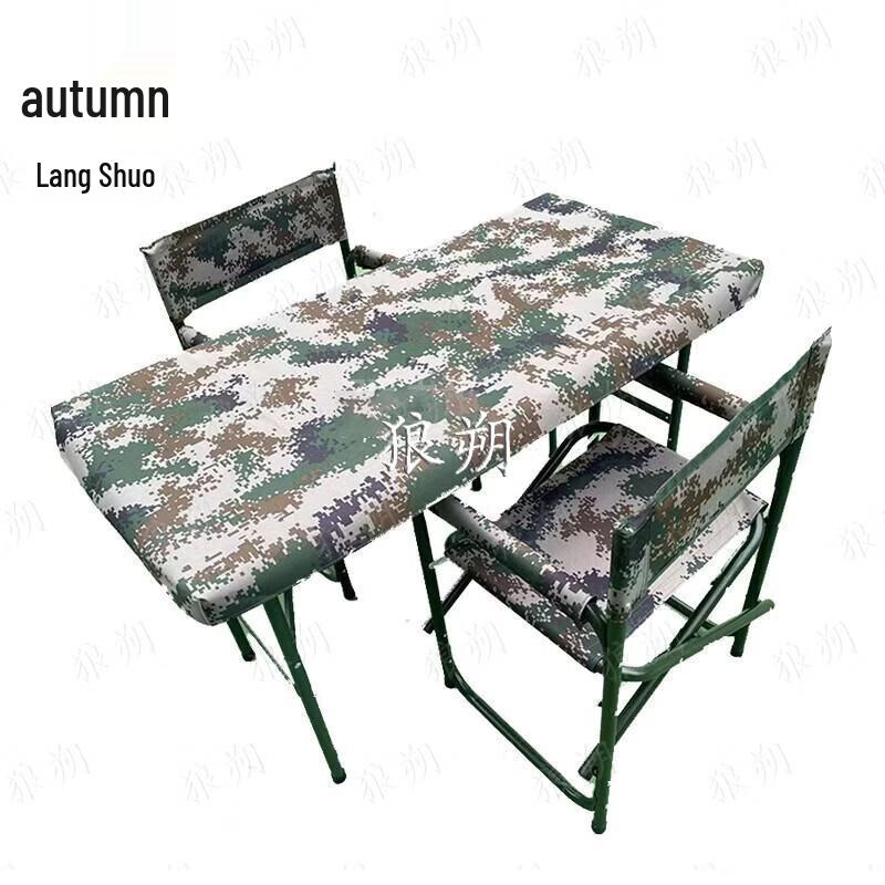 Wolfshuo Outdoor Folding Table and Chair Set