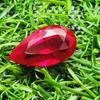 6.65 Ct Heated Ceylon Red Ruby Pear Cut Faceted Loose Gemstone