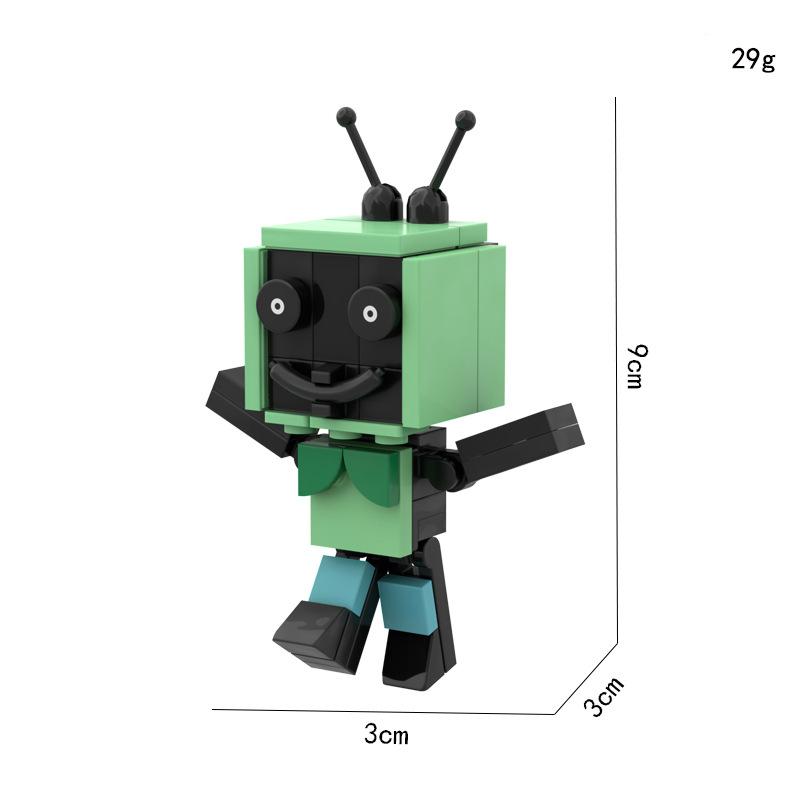 2024 3D Kinder-Block-Kunststoff-Spiel-Designer für Jugendliche und Kinder Dandy's World