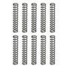 Uxcell Compression Springs, 1mm Wire Diameter, 7mm Outer Diameter, 40mm Free Length, Small Compression Springs, Coil Springs, Carbon Steel, DIY Model