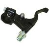 Shorty Griff Bremshebel Für Hond CRF 100F 110F XR 50 80 Für Kawski KLX110 Für Suzk DR-Z 110 125 Für YMH PW80 TT-R 110E 125E 90E Teile(Schwarz)