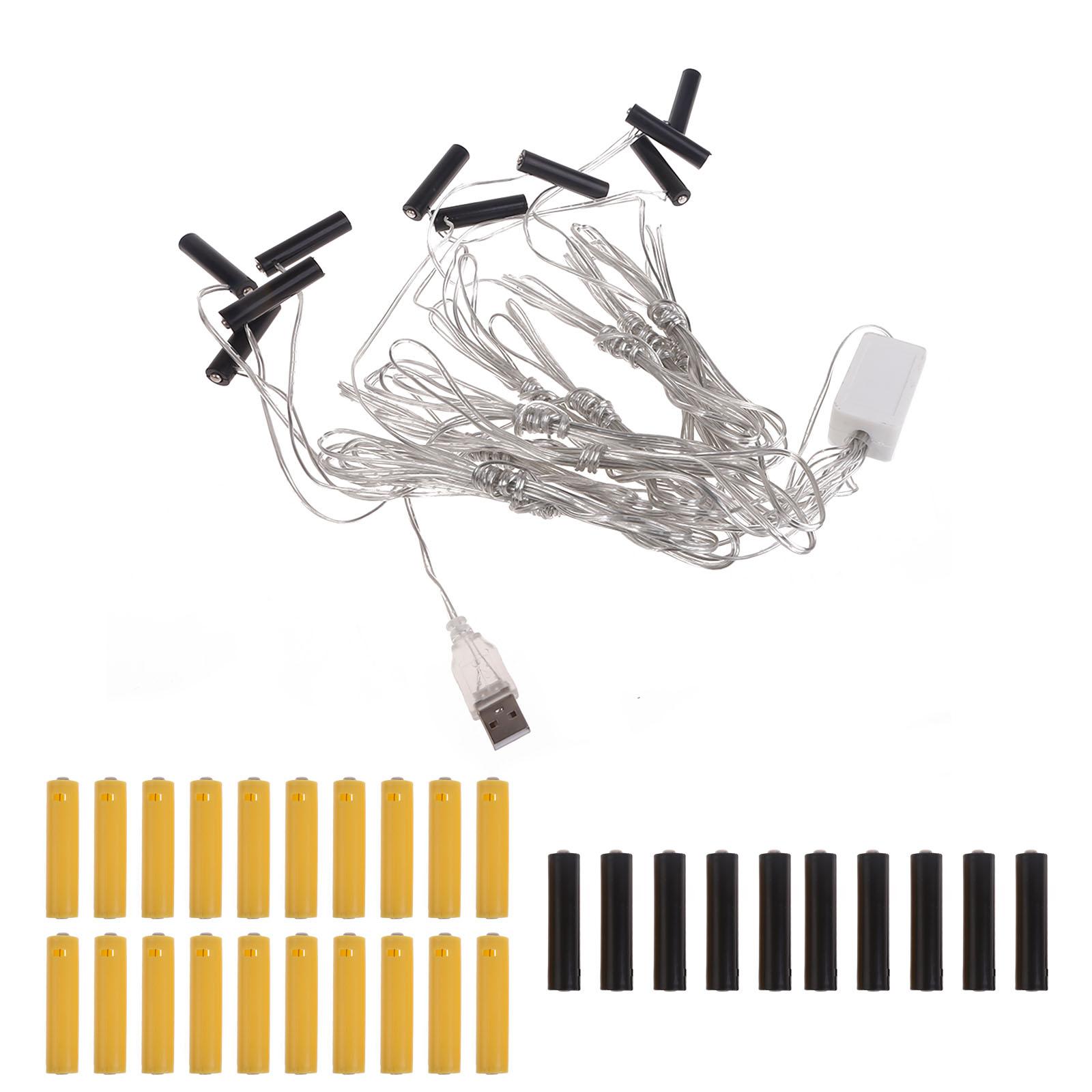 

Блоки питания для замены батарей Адаптер питания для светодиодных фонарей, сменные батареи для камер с электрическими часами и вентиляторами 10