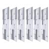 6 PCS Kitchen Backsplash Wallpaper PVC Self Adhesive Waterproof Oil Resistant Peel and Stick