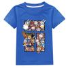 Casual children's short-sleeved T-shirts for boys and girls