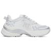 New MLB Chunky Jogger Abrasion Resistant Height Increasing Low Top Casual Running Shoes Unisex White 3ARNM015N-50WHS