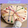 Rope Breaking Game Brain Teaser Puzzle With Wooden Construction For Children Educational Play