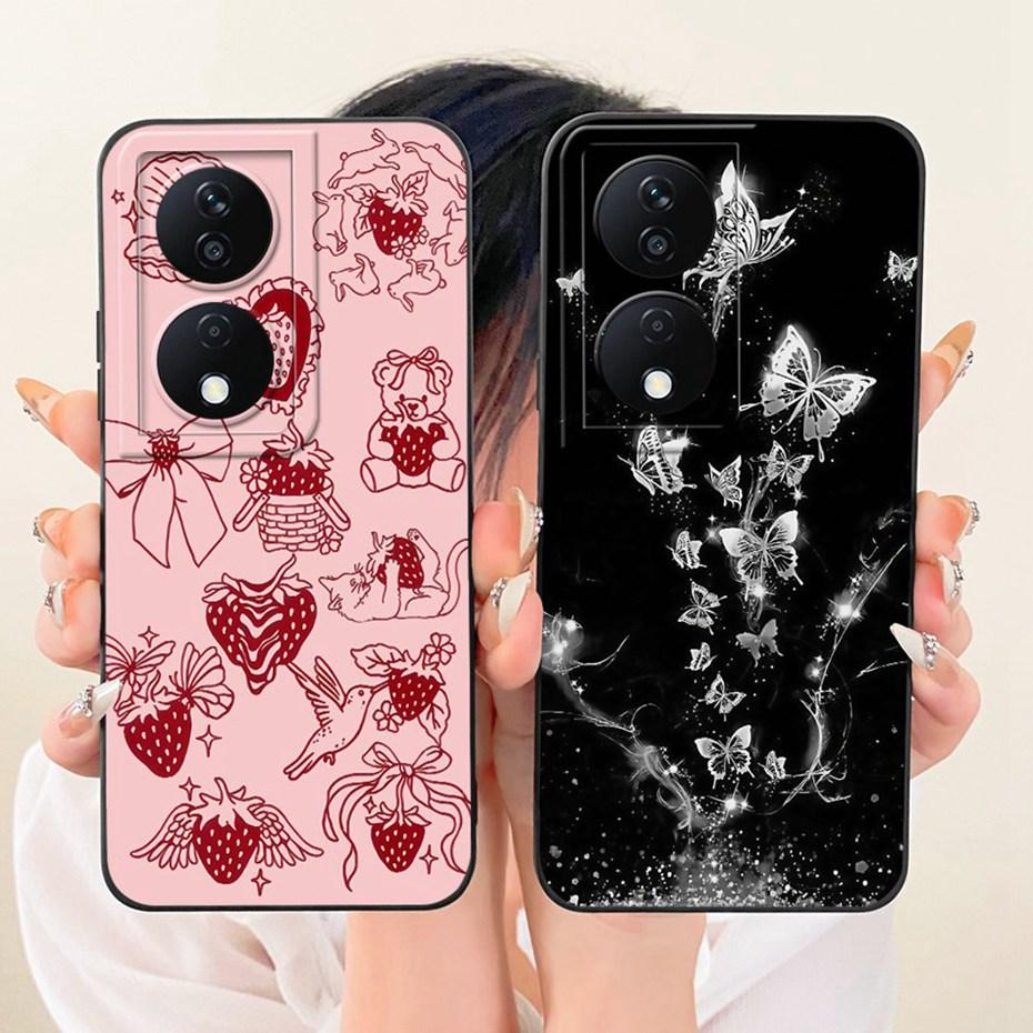 Cute Printed Phone Case For Honor X7b 4G 5G Soft Silicone Shockproof Cases For Honor X7b X 7B CLK-LX2 Covers Bumpers