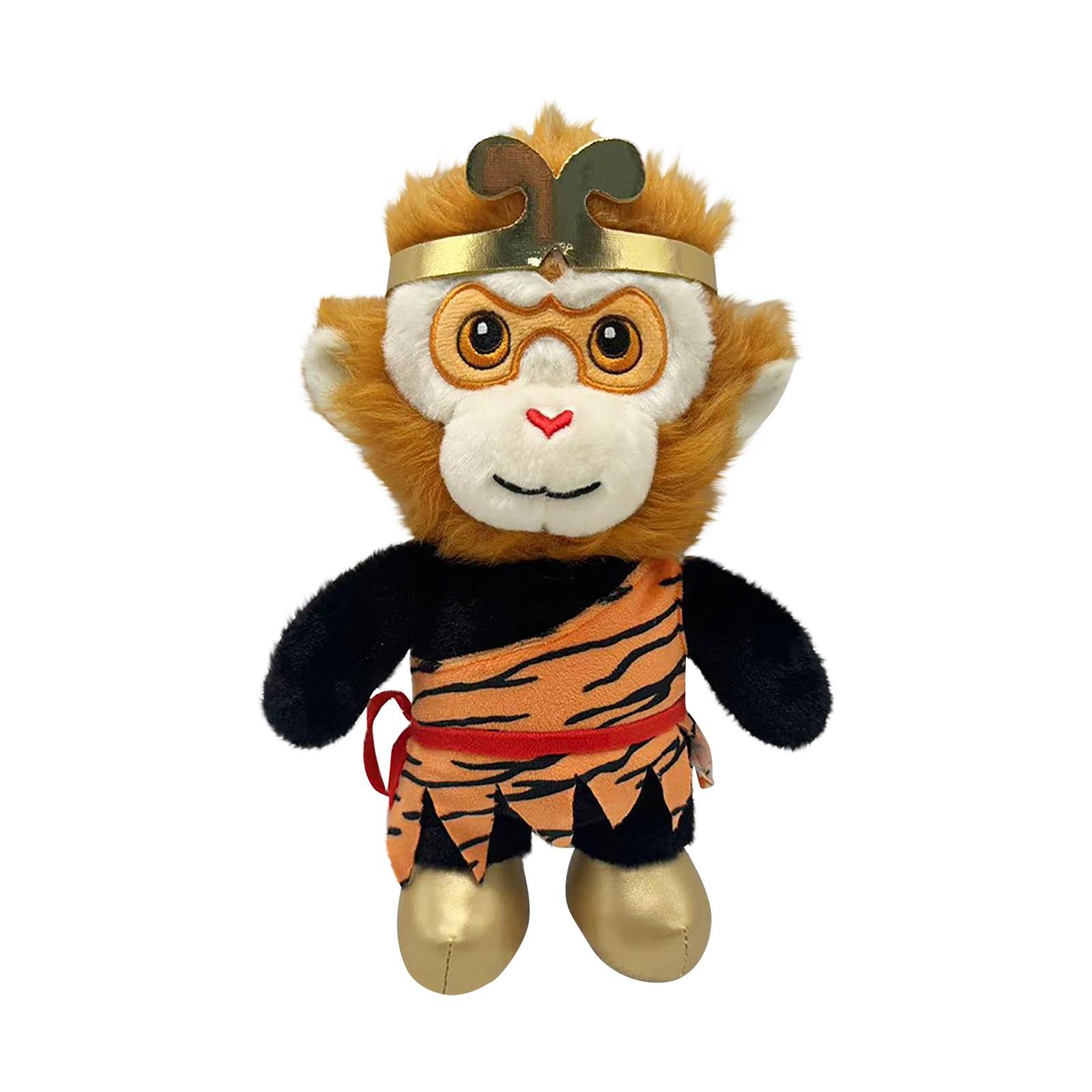 

Плюшевая игрушка обезьяна Тяньминжэнь, Игровая плюшевая кукла Укун One Size