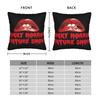 The Rocky Horror Picture Show Lips Logo Pillow Case Comfy Pillow Cover Retro Trendy Pillowcases For Living Room Chair