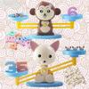 Monkey Digital Balance Toy: Educational Arithmetic Game for Early Learning