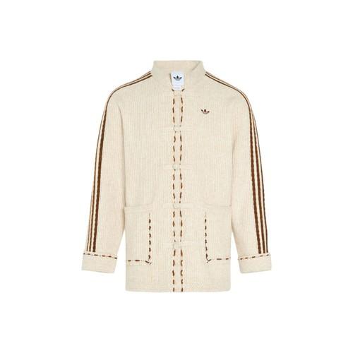 Adidas Originals Китайский Новый год FW25 Вязаный жакет KR5065 Унисекс Азиатский размер XL бежевый 8190₽