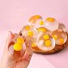 Bolas de Gema para Crianças Bola Splat Squishy Gema de Ovo Transparente Brinquedo Divertido de Apertar Redutor de Ansiedade para Crianças Adultos Lembrancinhas de Festa de Aniversário