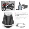 Engine Air Filter Motorcycle Air Power Filter Steel Mash Material (44mm) Impurity Filtration