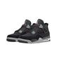 Air 4 Retro SE Low Black Canvas GS DV0553-006